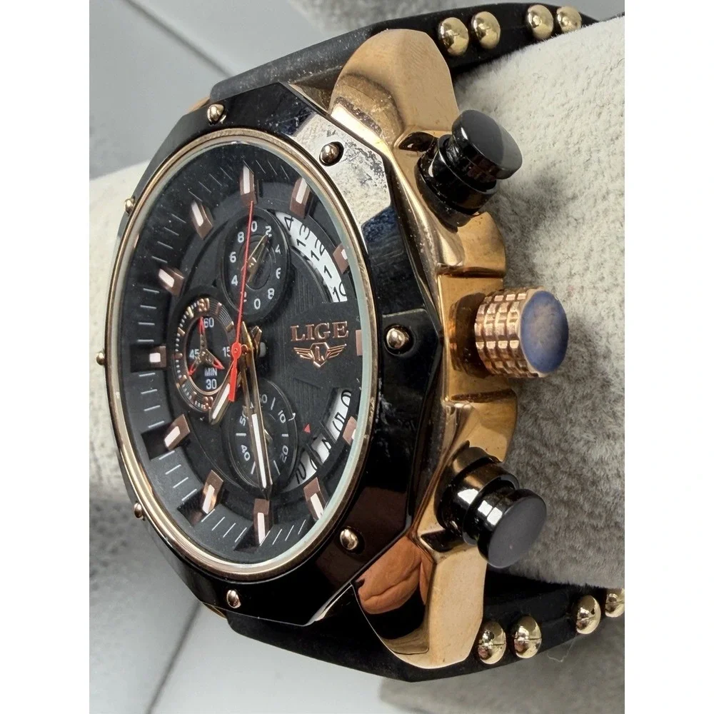 Lige For Dream 6181WM1 New Battery 1853 Mens Watch 48MM 8.5